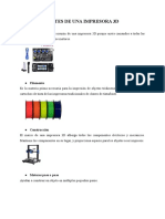 Partes de Una Impresora 3D