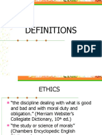 DEFINITIONS