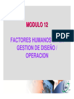 13 Módulo - 12 Factores Humanos