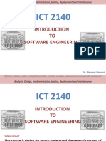 ICT 2140 Software Development Models
