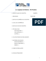 Checklist RC Produtos Regulação Sinistros