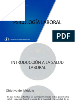 Introducción a la Salud Laboral