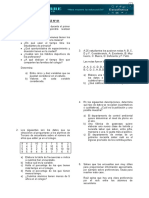 Practicas para El Tercer Bimestre Estadística 5°