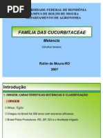 Cultura Das Cucurb Melancia