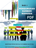 PENGURUSAN SUMBER MANUSIA