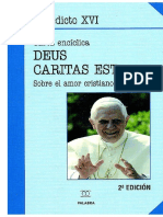 Carta Encíclica Deus Caritas Est Portada