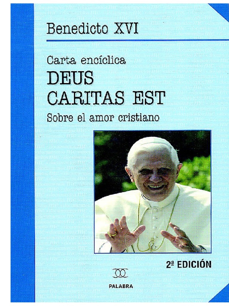 Carta Encíclica Deus Caritas Est Portada PDF