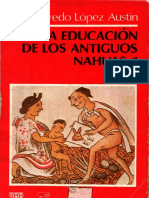 La Educacion de Los Antiguas Nahuas 1