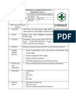 8.1.2.6 Sop Pemeriksaan Laboratorium Yang Beresiko Tinggi