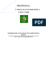 Proposal Bantuan Meja Kursi 2020