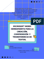 Procesador de Texto Microsoft Word.