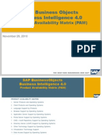 SAP Business Objects Business Intelligence 4 0 PAM v1