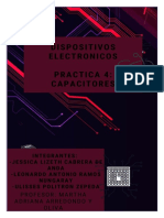 Reporte de Práctica 4 Capacitores