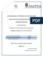 Evidencia 1 Entorno General de Los Negocios