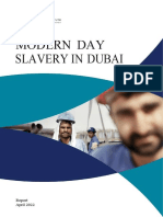 Modern Day Slavery in Dubai