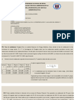 Gestión financiera avanzada: Análisis de casos y ejercicios sobre cálculo, interpretación y análisis del riesgo y rendimiento