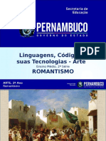 Romantismo arte ensino médio