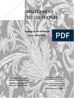 La Belleza de Lo Oculto Los Textiles PDF