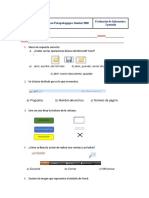 Evaluación de informática tercer período 2021. segundo grado