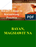 Setyembre 22 Ika 25 Linggo Sa Karaniwang Panahon