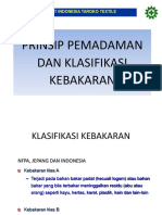 02 Prinsip Pemadaman & Klasifikasi Kebakaran