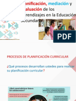 PLANIFICACION Evaluac y Mediacion