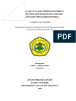 PENGUKURAN LEVEL TANGKI PRODUK (DI-ETHYLENE GLYCOL) MENGGUNAKAN DIFFERENTIAL PRESSURE TRANSMITTER DI PT POLYCHEM INDONESIA