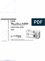 Powershot A400 User Guide