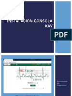 Instalacion Consola Kav