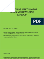 Menghitung Safety Faktor Desain Mold Welding