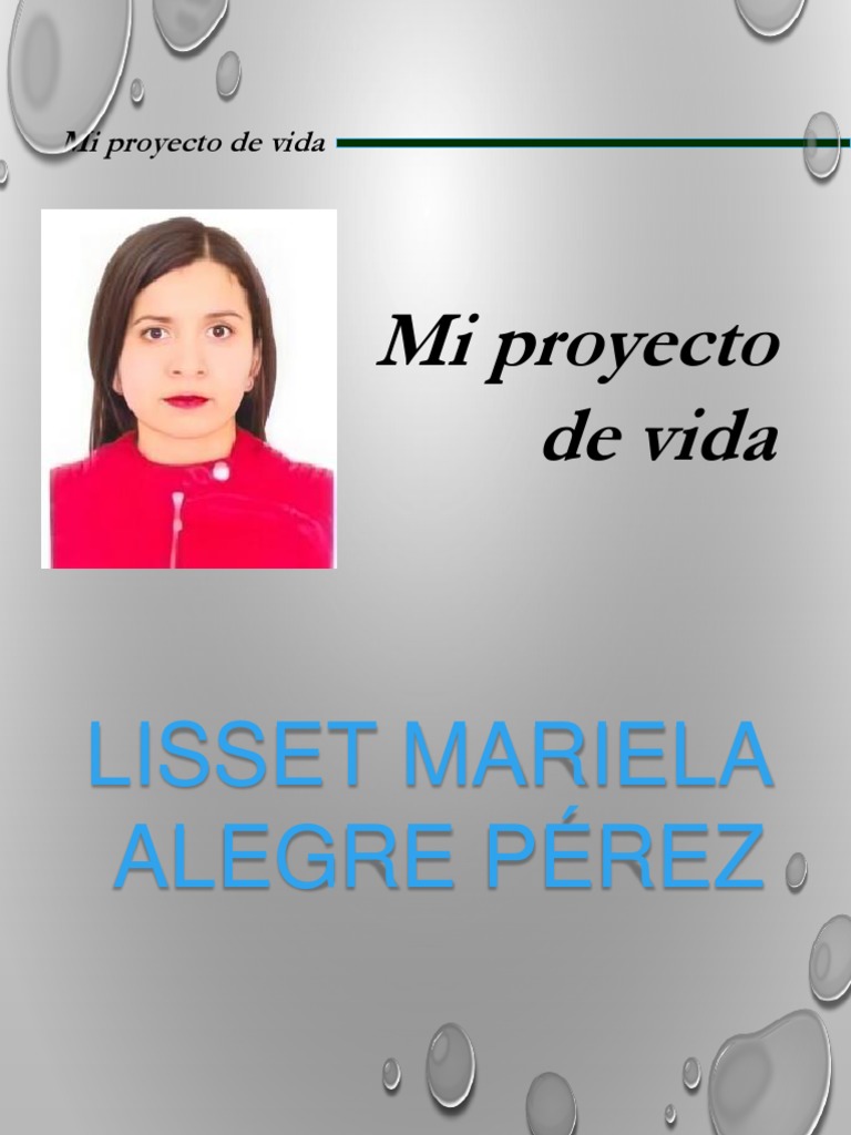 Mi Proyecto de Vida | PDF | Business