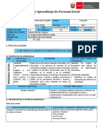 Personal Social - Los Medios de Transporte de Las Ciudades - 6a