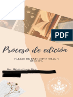 Proceso de Edición