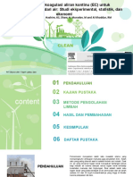 Proses Elektrokoagulasi Aliran Kontinu (EC) Untuk Menghilangkan Besi Dari Air: Studi Eksperimental, Statistik, Dan Ekonomi