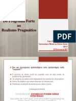 SCHNEIDER Elen - Epistemologia - Do Programa Forte Ao Realismo Pragmatico