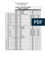 Jadual Olahraga MSSS 2022