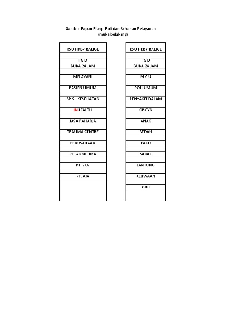Plang Merk Rs | PDF