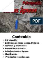 Petrografía Rocas Igneas.