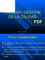 Calidad y Gestion de La Calidad Parte 1