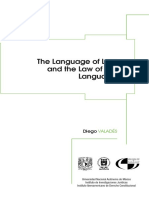 The Language of Law and The Law of The Language: WWW - Juridicas.unam - MX