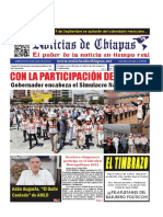 Periódico Noticias de Chiapas, Edición Virtual Martes 20 de Septiembre de 2022