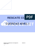 Manual de Rescate Con Cuerdas Nivel 1