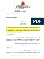 Apelação 33, LD, Nulidade - Suspeita - Revista Pessoal - Abs, Confissao Desamparada Das Demais Provas - Joao Vitor. 1500582-06.2020.8.26.0557