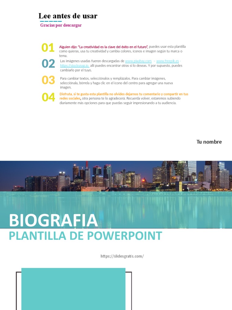 Plantilla PowerPoint Editable | PDF | Crecimiento personal y profesional
