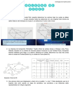 Problemas de redes: flujos máximos, rutas cortas y balance de nodos