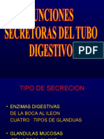 Funciones Secretoras Del Tubo Digestivo