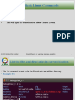 Linux & Hdfs Commands