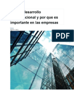 Qué Es Desarrollo Organizacional y Por Que Es Importante en Las Empresas