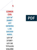 Normativa Comercial