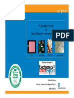 PCB Surface Finishes